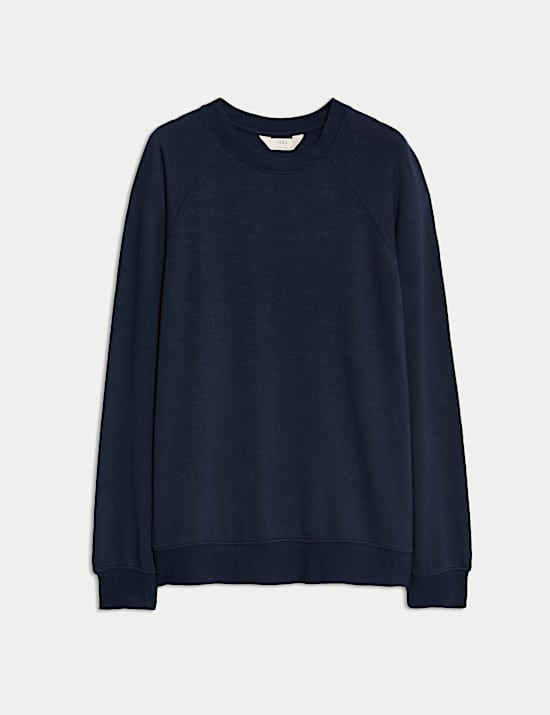 Haut de pyjama à manches longues à revers