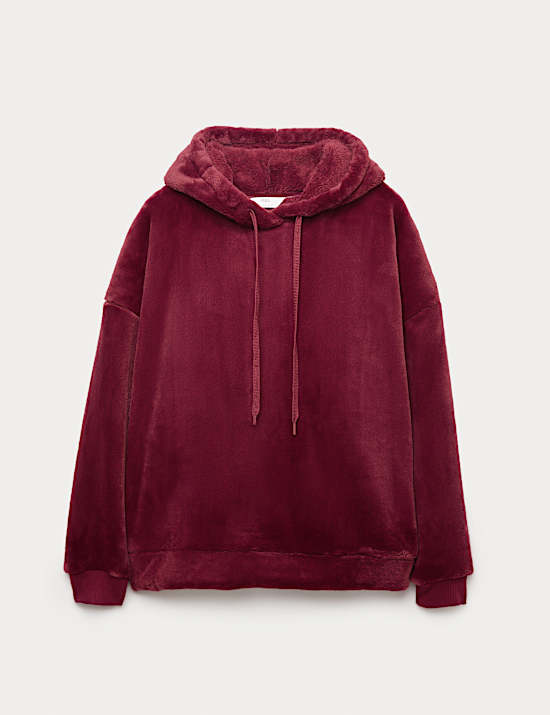 Fur Fleece Lounge Hoodie
