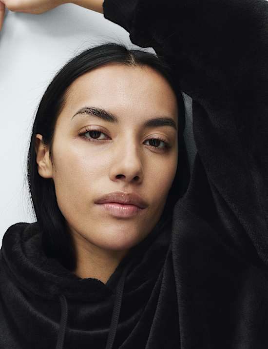 Fur Fleece Lounge Hoodie