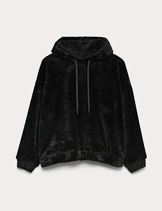 Fur Fleece Lounge Hoodie