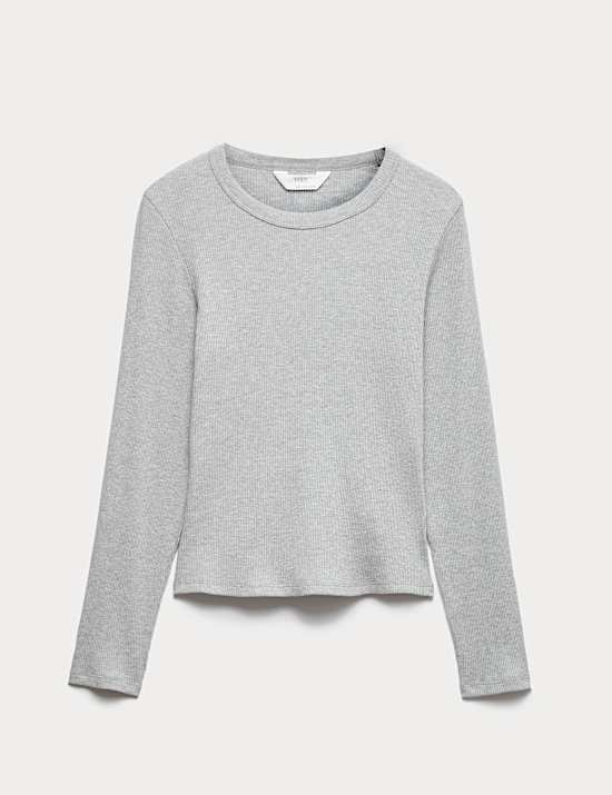 Cool Comfort&trade; Cotton Modal Rib Pyjama Top