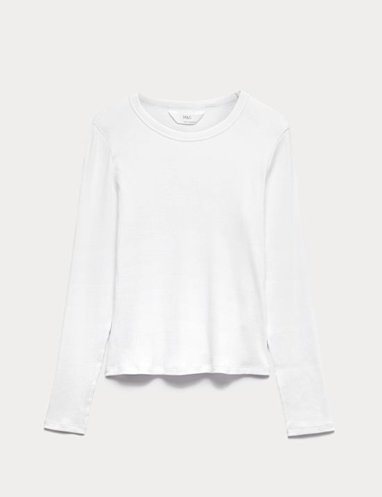 Cool Comfort&trade; Cotton Modal Rib Pyjama Top