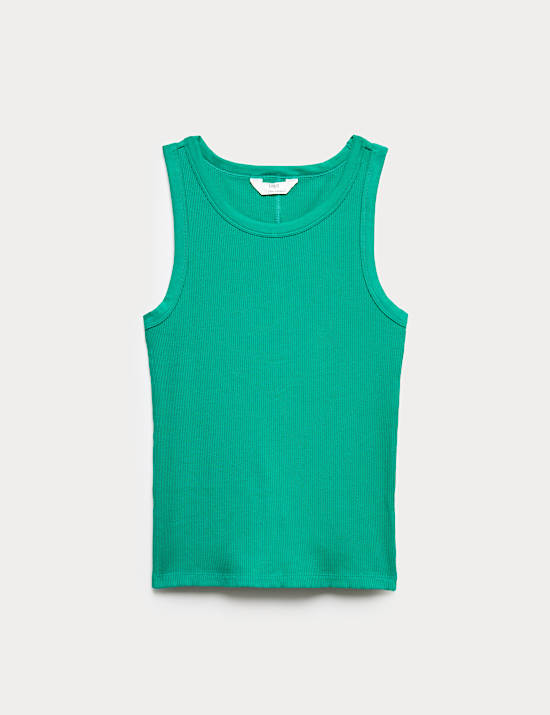 Cotton Modal Ribbed Vest