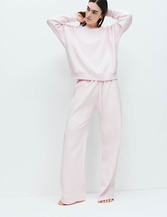 Cotton Rich Brushback Sweatshirt