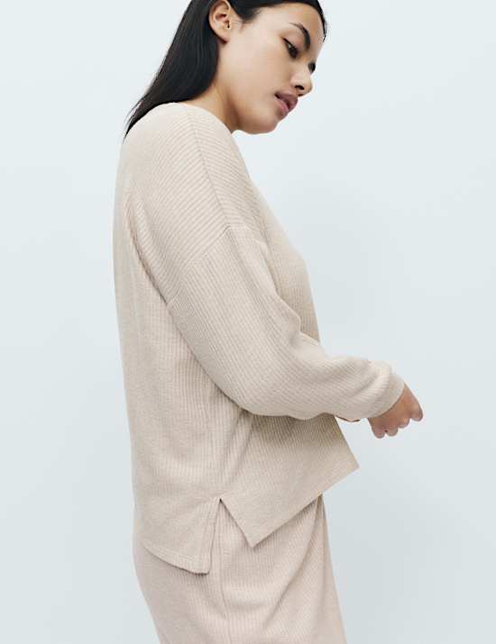 Cosy Knit Rib Lounge Top