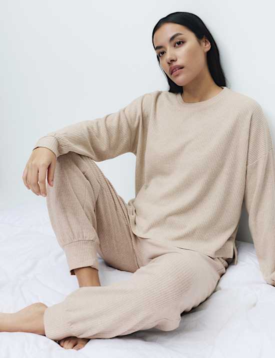 Cosy Knit Rib Lounge Top