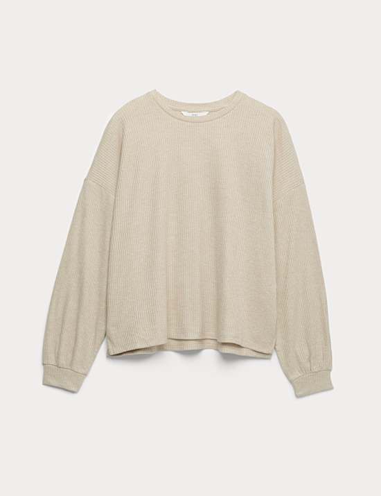 Cosy Knit Rib Lounge Top