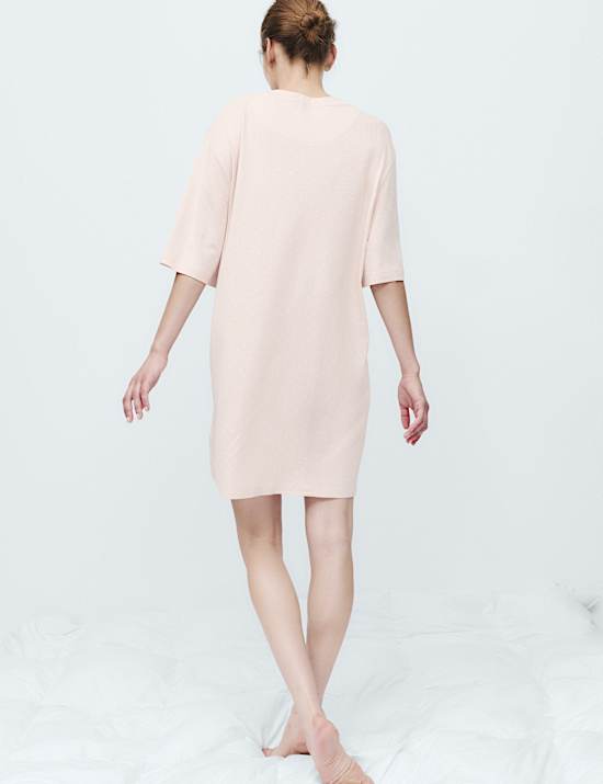 Cotton Modal Printed Relaxed Nightie