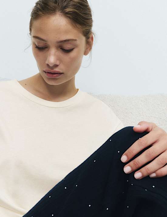 Pure Cotton Pyjama Top