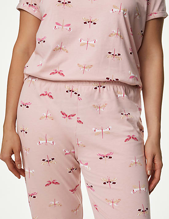 Pure Cotton Printed Pyjama Set