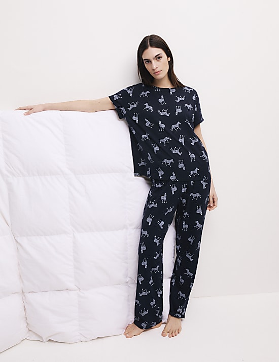 Pure Cotton Print Pyjama Set