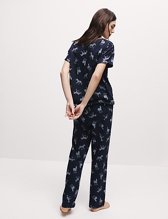 Pure Cotton Print Pyjama Set