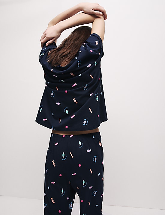 Pure Cotton Printed Pyjama Set