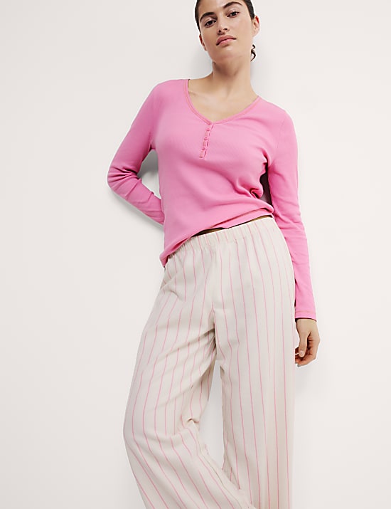 Pure Cotton Striped Pyjama Set