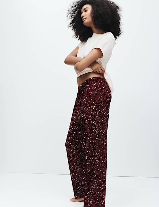 Cotton Rich Printed Pyjama Set