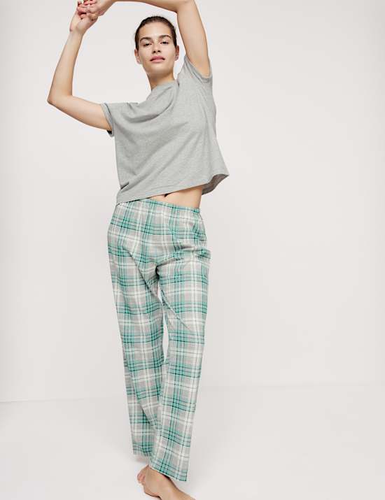 Cotton Rich Printed Pyjama Set