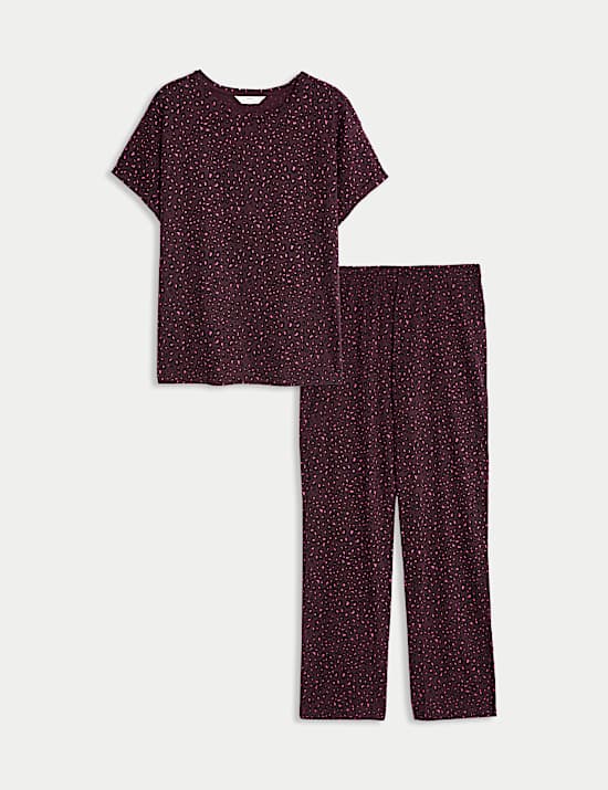 Cotton Rich Printed Pyjama Set