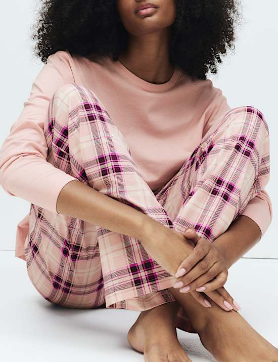 Ensemble pyjama 100 % coton avec imprimé