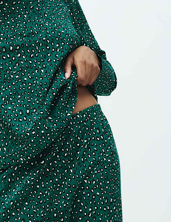 Pure Cotton Printed Pyjama Set