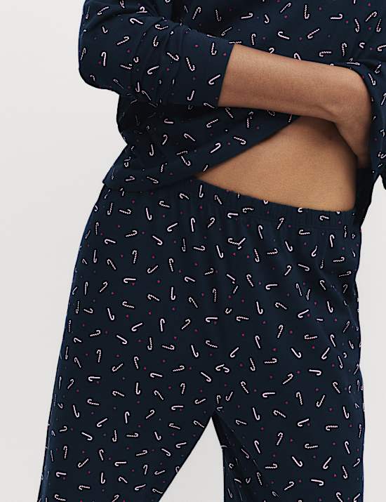 Pure Cotton Printed Pyjama Set