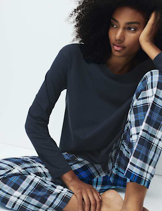 Ensemble pyjama 100 % coton avec imprimé