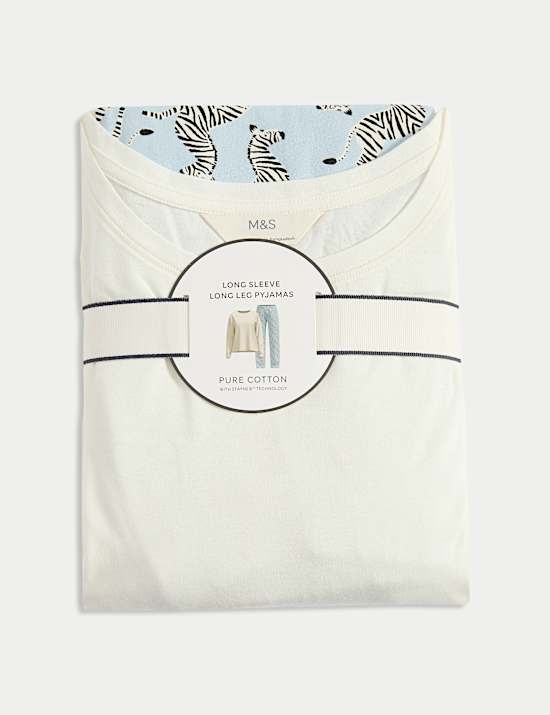 Ensemble pyjama 100 % coton avec imprim&eacute;