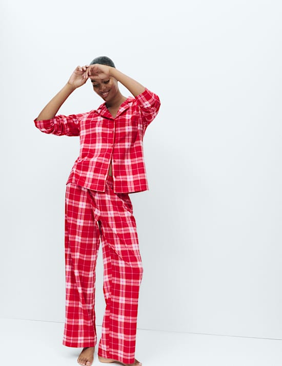 Printed Fleece Pyjama Set