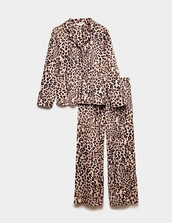 Leopard Print Pyjama Set