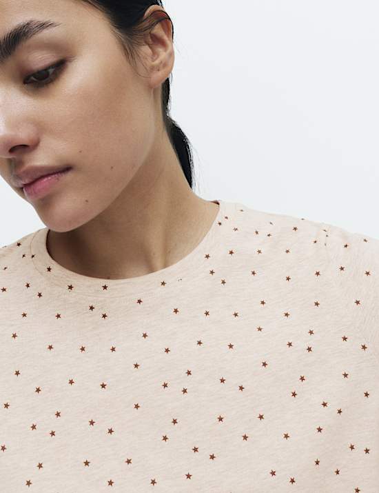 Pure Cotton Printed Pyjama Set