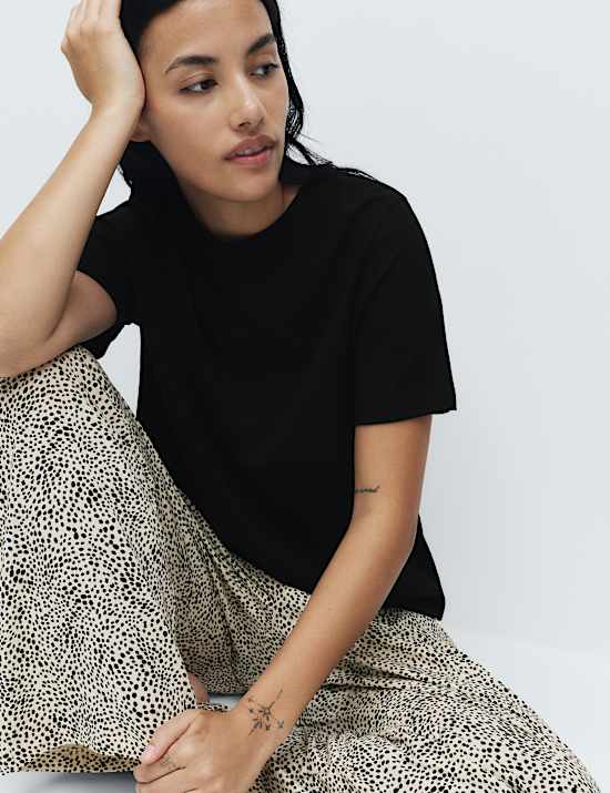 Ensemble pyjama 100 % coton avec imprim&eacute;