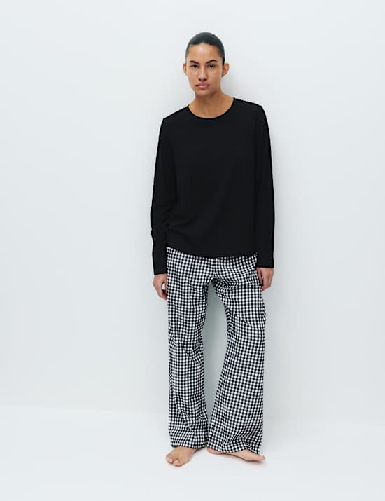 Pure Cotton Printed Long Sleeve Pyjama Set