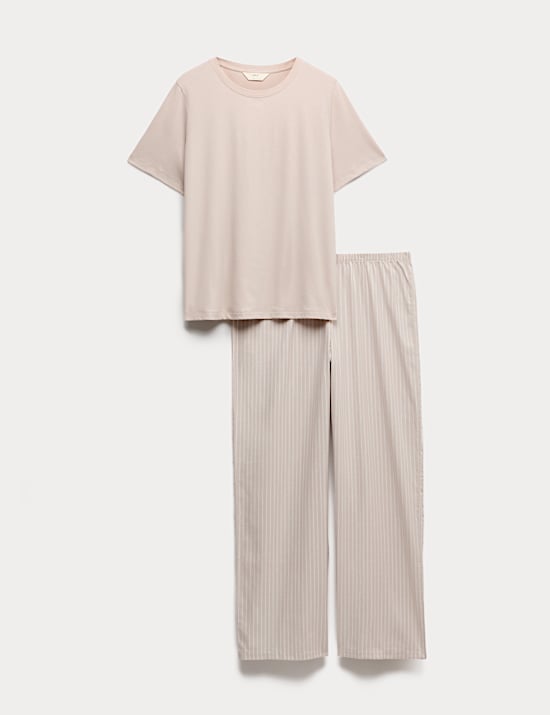 Pyjamaset van puur katoen