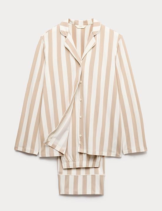 Soft Touch Printed Revere Pyjama Set