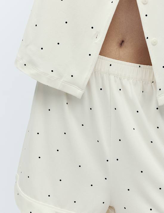 Soft Touch Printed Revere Shortie Set