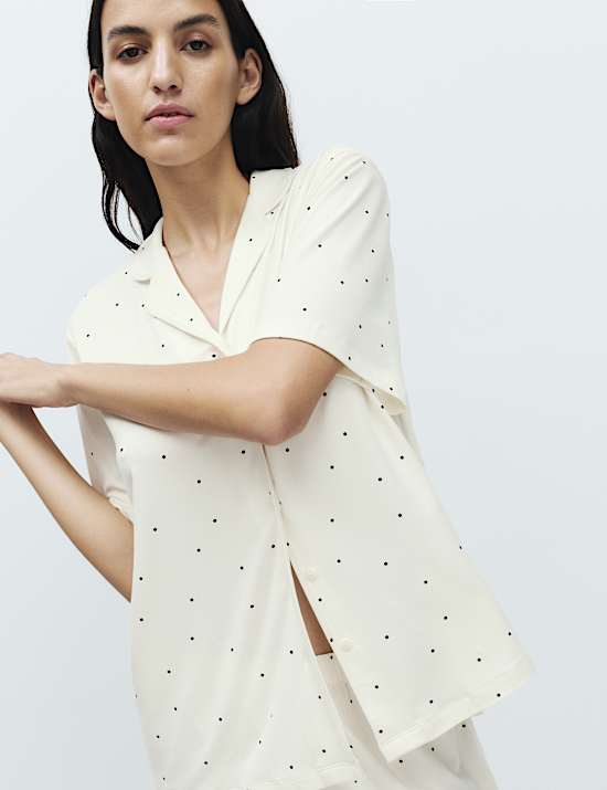 Soft Touch Printed Revere Shortie Set