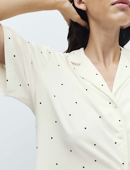 Soft Touch Printed Revere Shortie Set