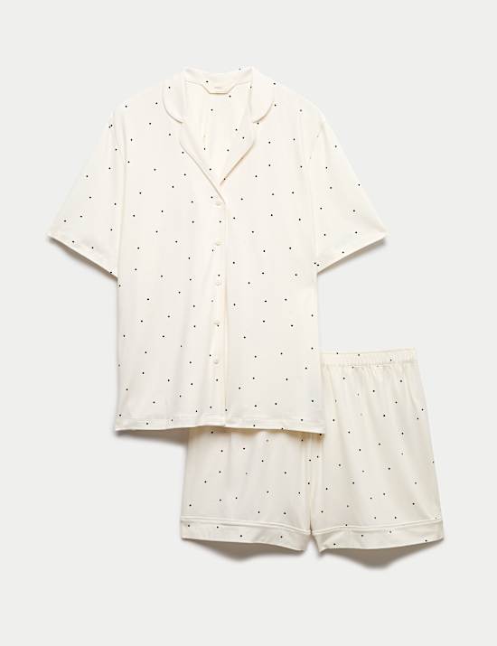 Soft Touch Printed Revere Shortie Set