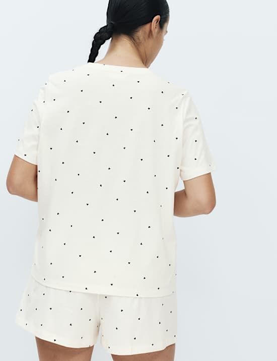 Cotton Rich Printed Shortie Set