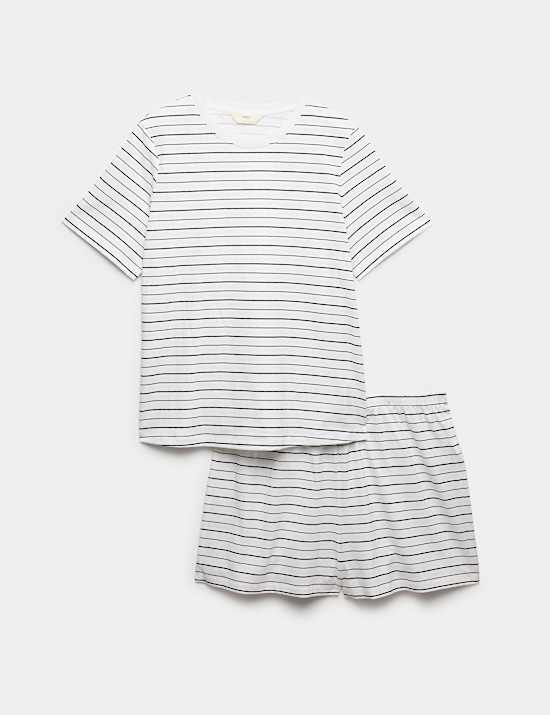 Cotton Rich Printed Shortie Set