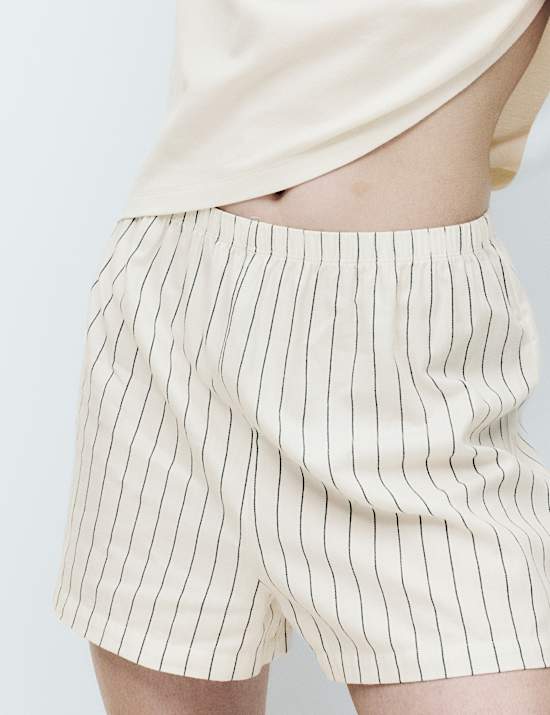 2 Pack Cotton Rich Jersey Woven Shortie Pyjama Sets