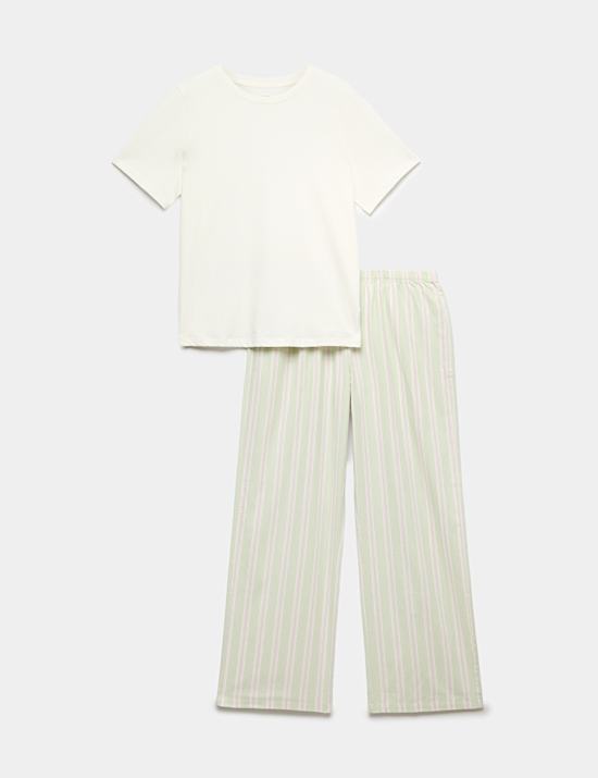 Cotton Rich Printed Pyjama Set