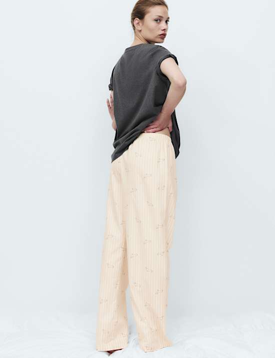 Pyjama en coton avec imprim&eacute;