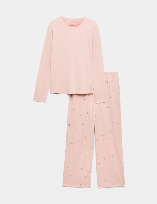 Pijama estampado 100 % algod&oacute;n