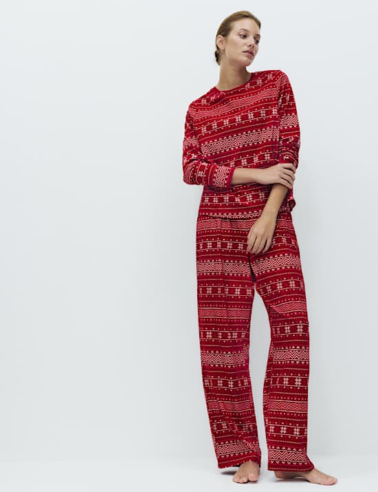 Pure Cotton Printed Pyjama Set