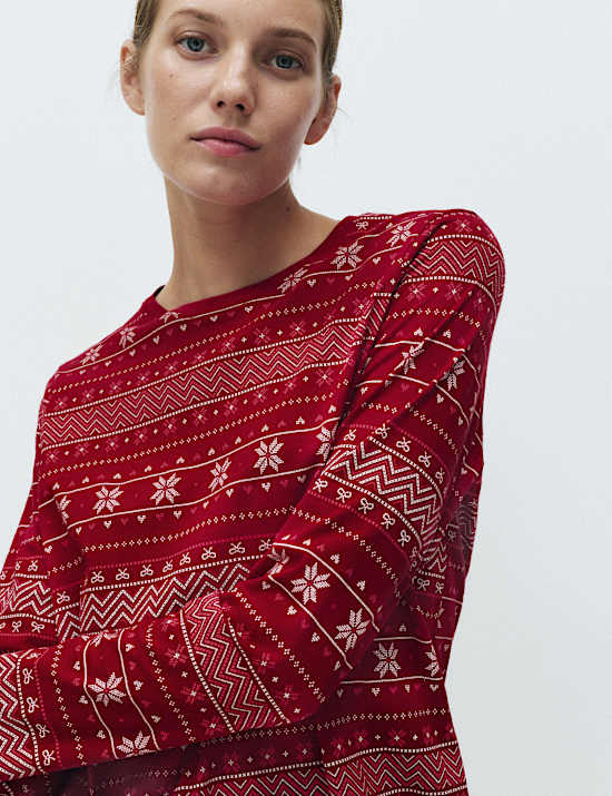Pure Cotton Printed Pyjama Set