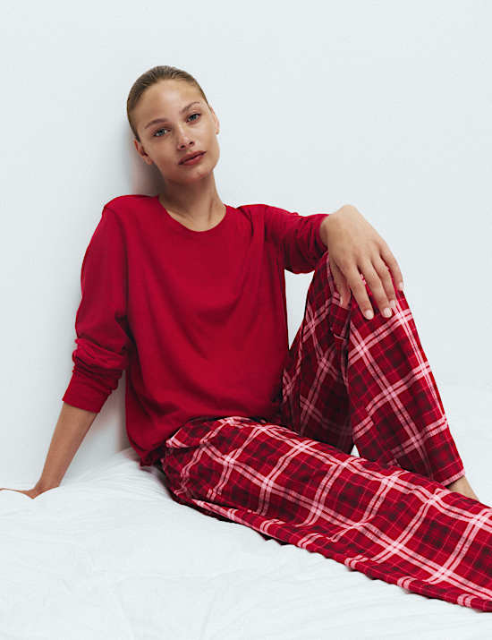 Pure Cotton Printed Pyjama Set