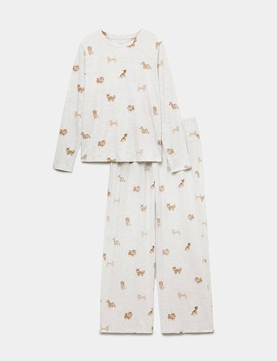 Pure Cotton Printed Pyjama Set