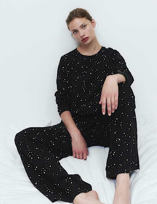 Pure Cotton Printed Pyjama Set