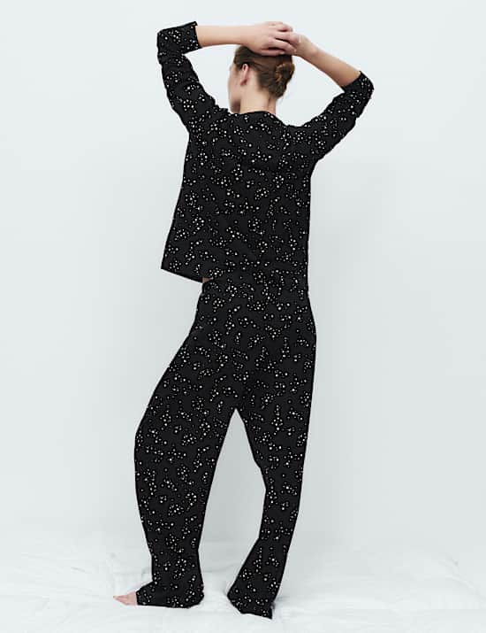 Pure Cotton Printed Pyjama Set