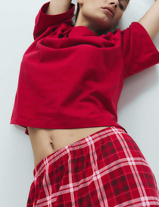 Pure Cotton Printed Drop Shoulder Pyjama Set